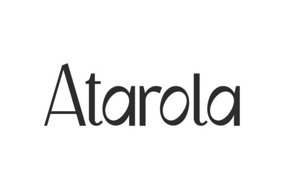 Atarola Display Font Review for Elegant Brand Design Work