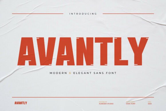 Avantly Display Font Review for Web Designers and Digital Creators