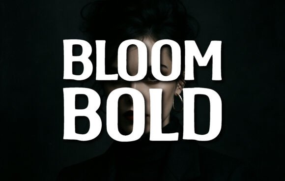 Bloom Bold: A Display Font for Editorial Design