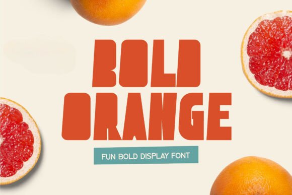 Bold Orange Font Review