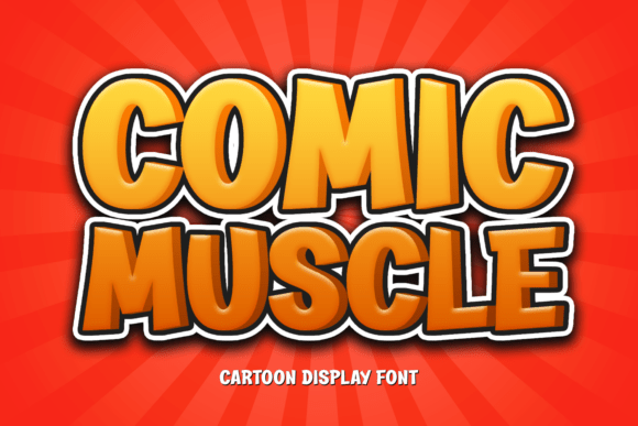 Comic Muscle Font