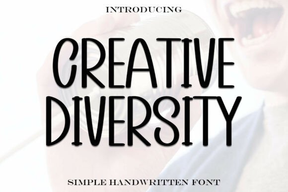 Creative Diversity: Elevate Your Brand with a Handwritten Display Font