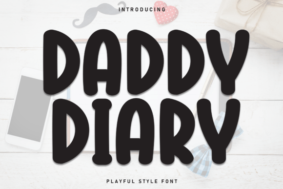 Daddy Diary Font Review