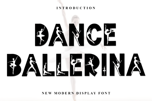 Dance Ballerina Font