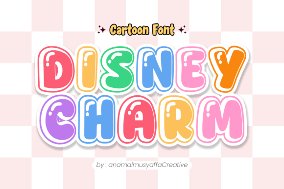 Disneycharm Regular Review: A Playful Display Font for Lively Branding