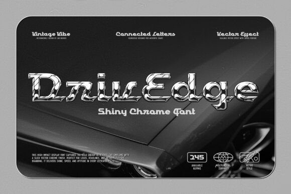 Drivedge: A Bold Font for Business