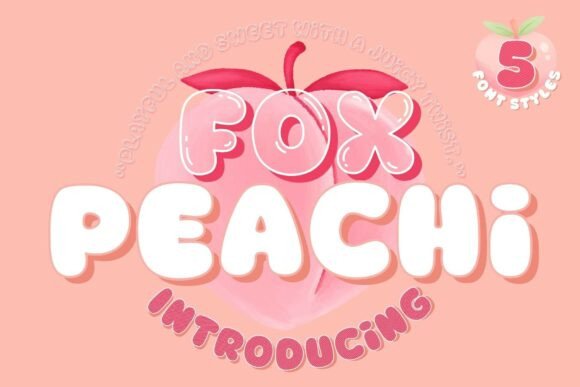 Fox Peachi Font for Creative Design