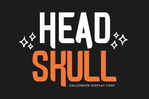 Headskull Regular: A Spooky Display Font