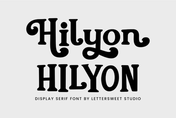 Hilyon Font for Bold Branding