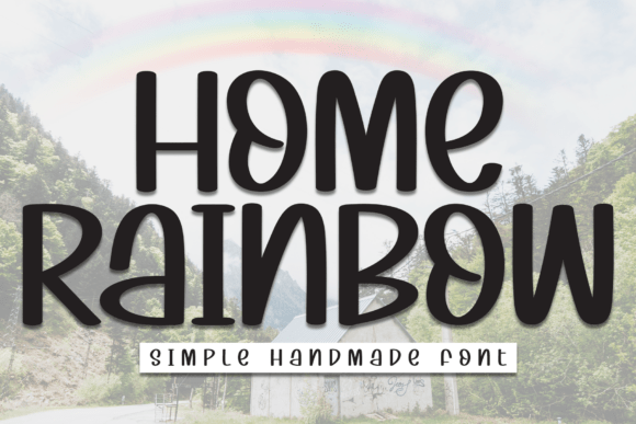 Home Rainbow Font Review