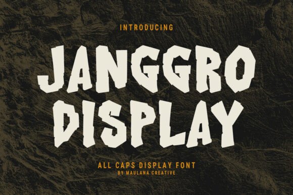 Janggro Font for Creative Projects