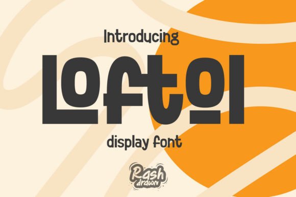 Loftol: Bold Display Font for Creative Projects
