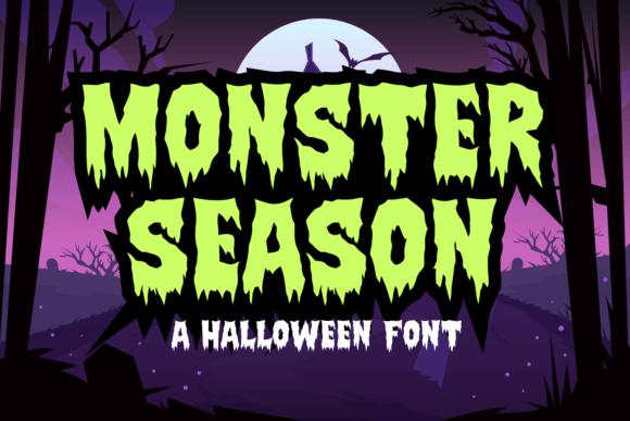 Monster Season Font for Bold Campaigns