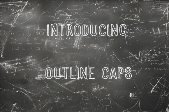 Outline Caps Font Review
