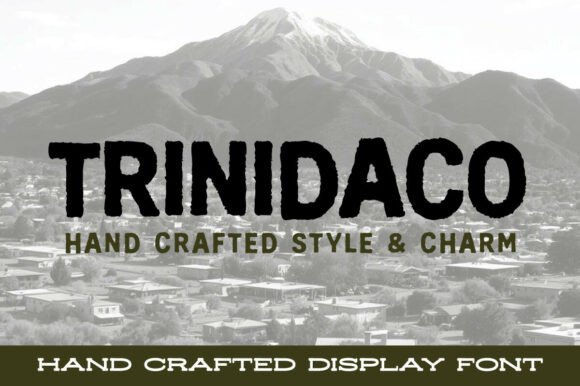 Trinidaco Display Font for Real Web Design Projects
