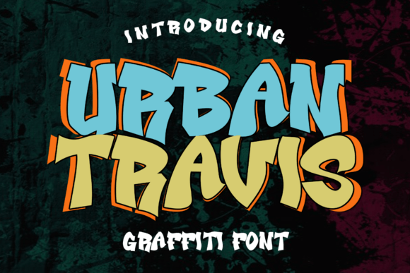 Urban Travis: A Casual Display Font for Playful Branding and Summer Designs