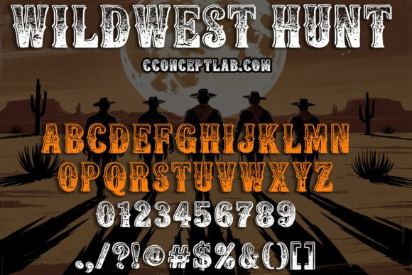 Wildwest Hunt Font for Bold Branding